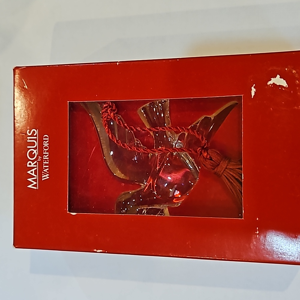 NWT WATERFORD MARQUIS DOVE CRYSTAL NOAHS‎ ARK NIB